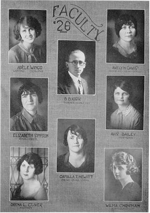 Edison 1926 Faculty 