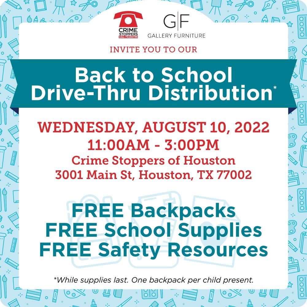 Back to School Drive Flyer