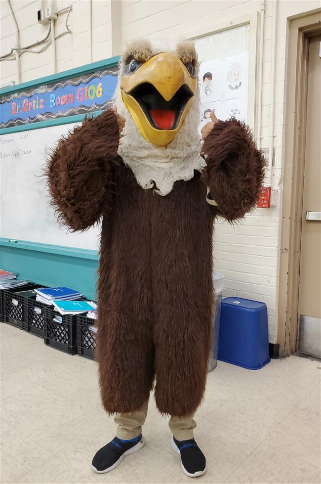 Eagle mascot