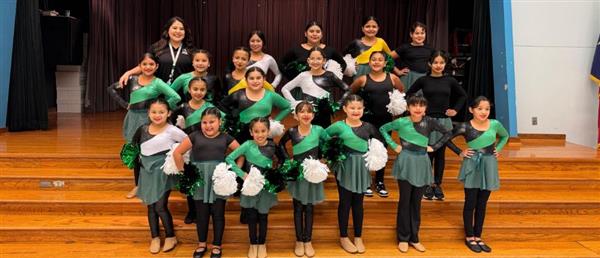Dance Team Performing at the Hispanic Heritage Performance