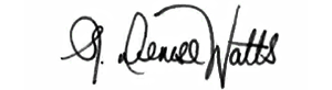 Denise Watts Signature