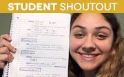 Student Shoutout